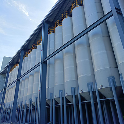 Niasi Outdoor Silo Los pijnpunten op voor industriële materiaalopslag