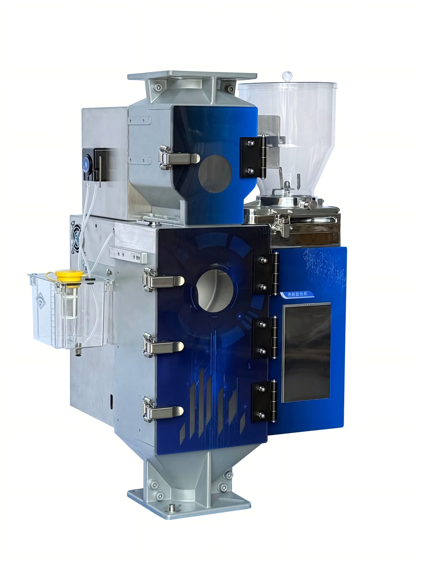 Intelligent kleurenpoeder mengen